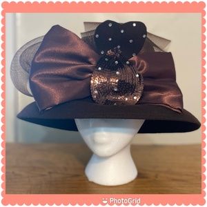 Lovely Brown Church Hat
